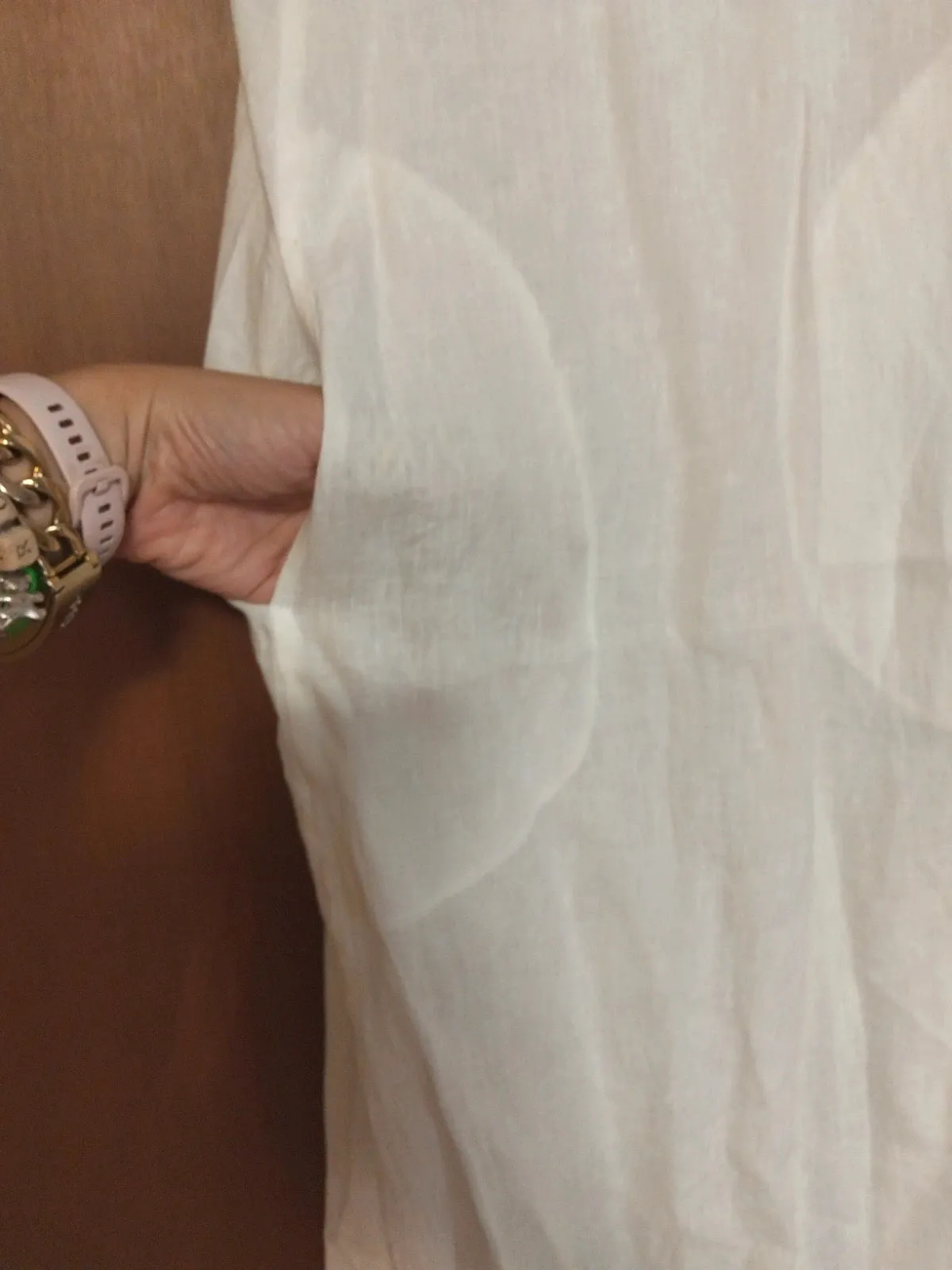 White Armani dress, linen, worn 3 times at most, size 42 4
