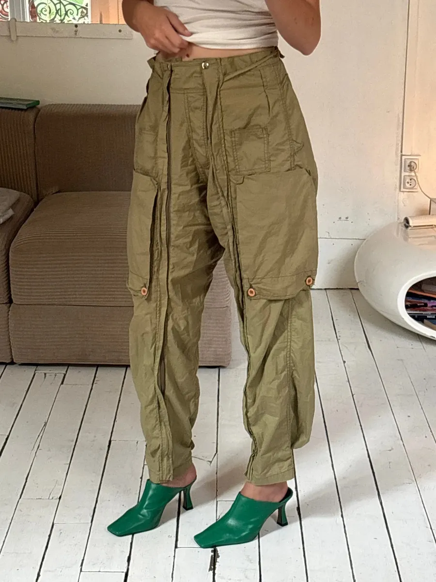 Pantalon cargo vintage Japonais Michiko Koshino 2