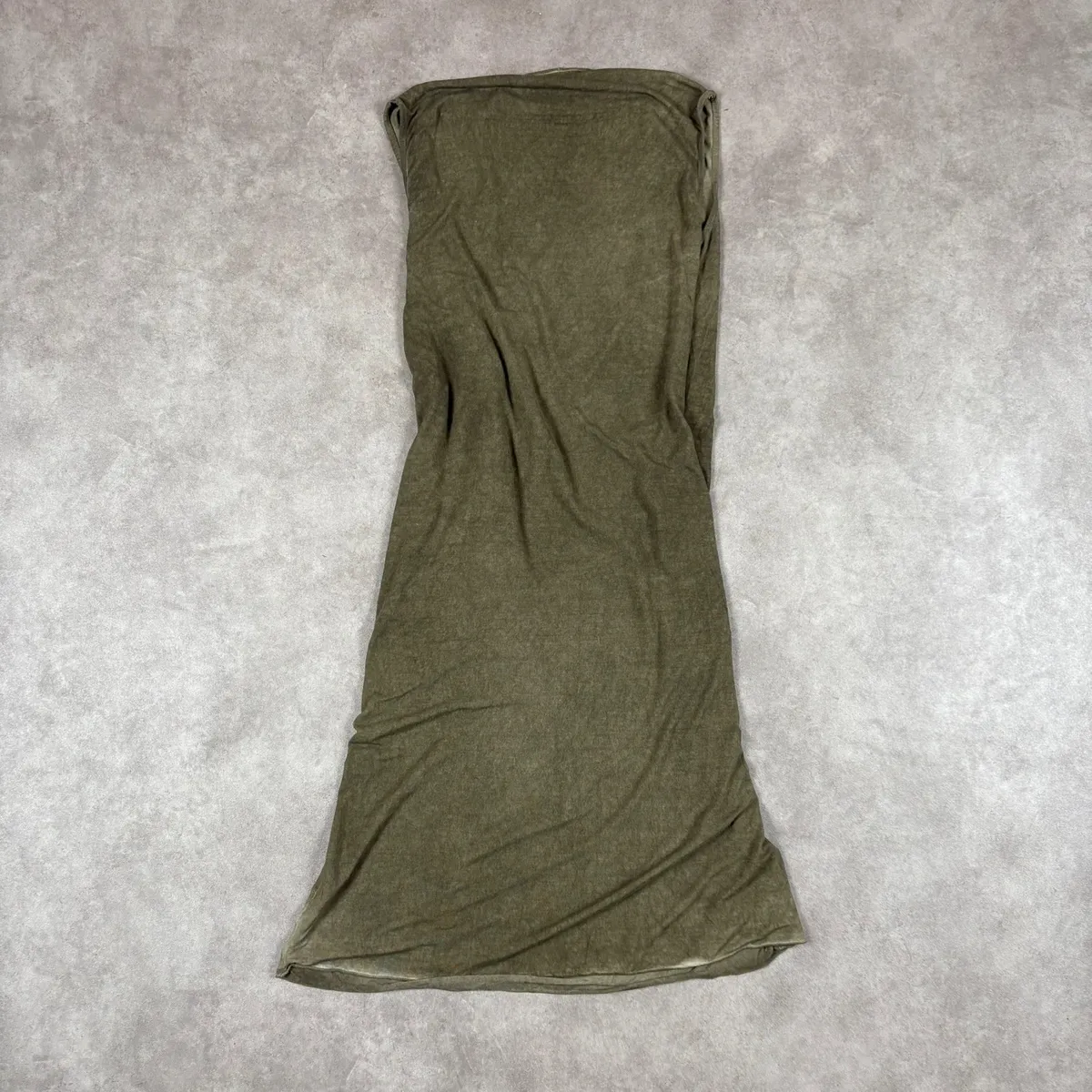 Robe longue fluide Vintage années 2000 Marque du vêtement « La Fée Maraboutée » Belle coupe Fluide et agréable à porter Tissu effet usé Y2k / vintage dressing / cop copine / Marithé François Girbaud / avant garde / Diesel / grunge 10