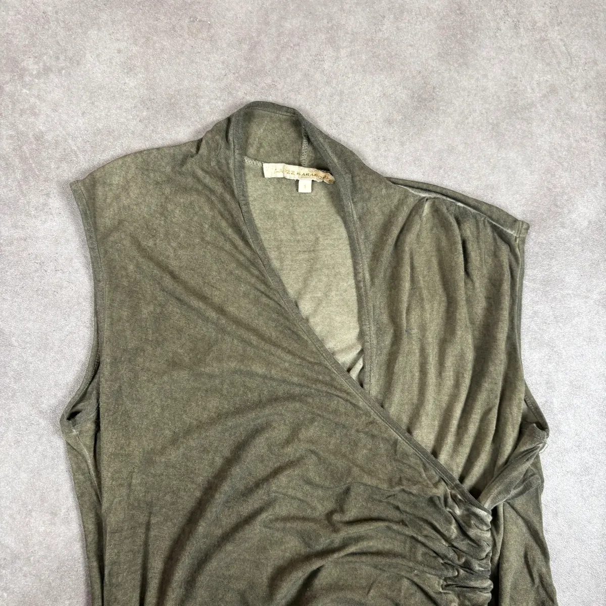 Robe longue fluide Vintage années 2000 Marque du vêtement « La Fée Maraboutée » Belle coupe Fluide et agréable à porter Tissu effet usé Y2k / vintage dressing / cop copine / Marithé François Girbaud / avant garde / Diesel / grunge 8