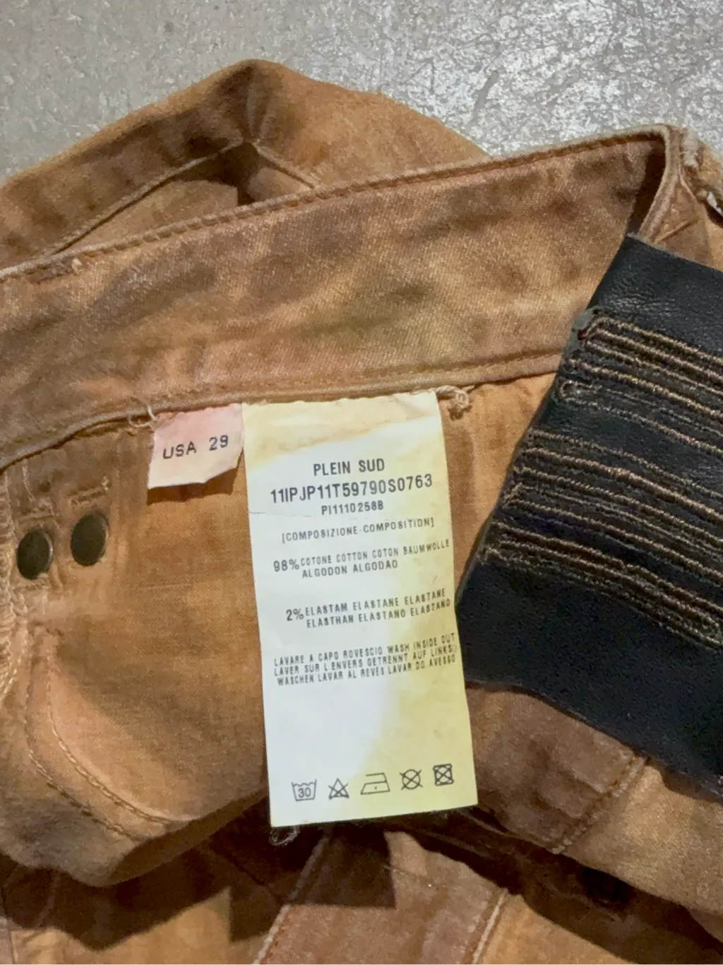 Pantalon Slim Cuir 4