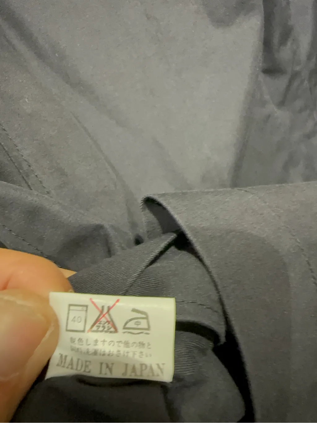 Veste blazer décontractée Noir en coton avec des boutons étoile rouges, taille M-L, fabriquée au Japon. 6