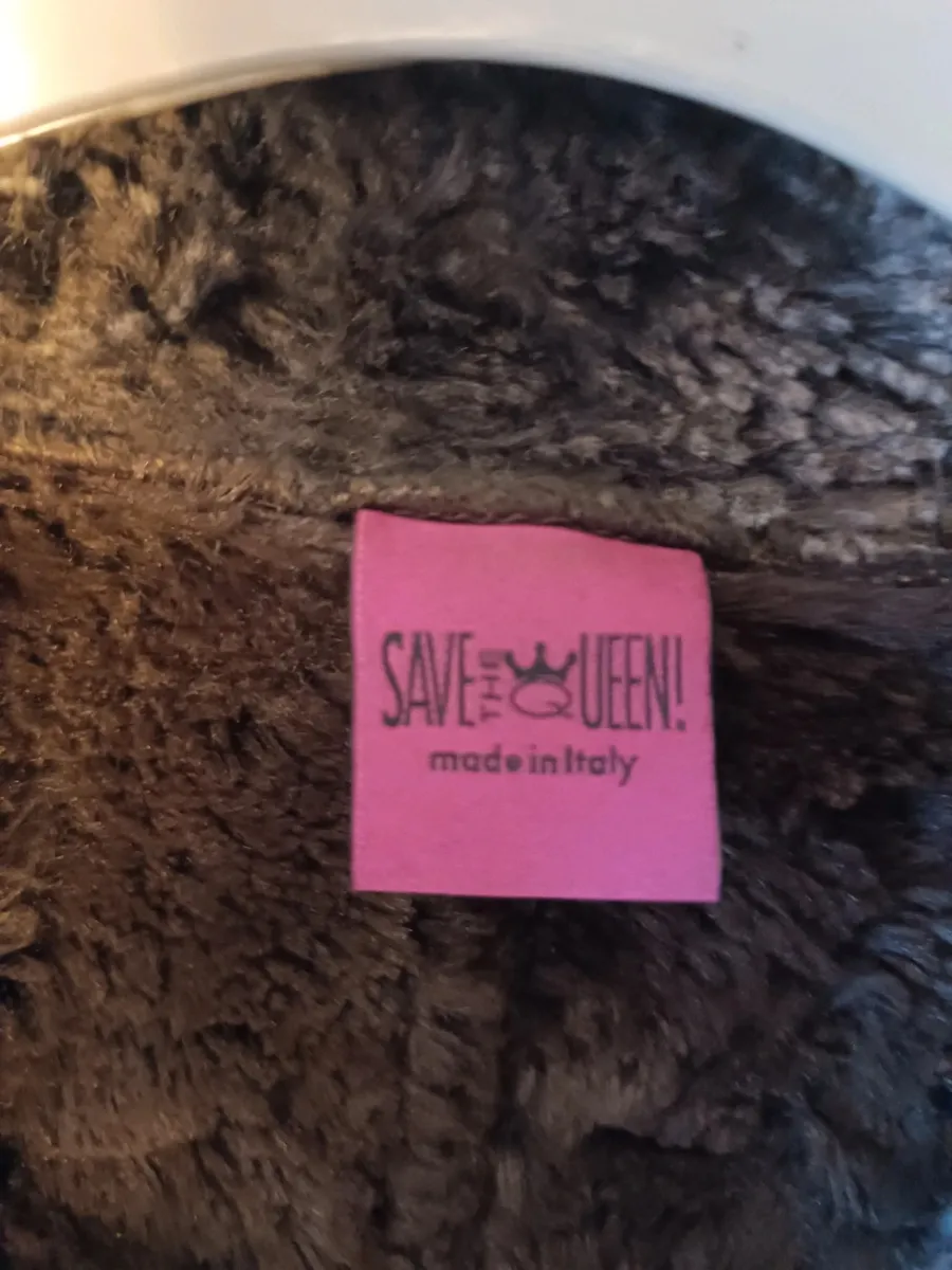 Manteau Marron Save The Queen 6