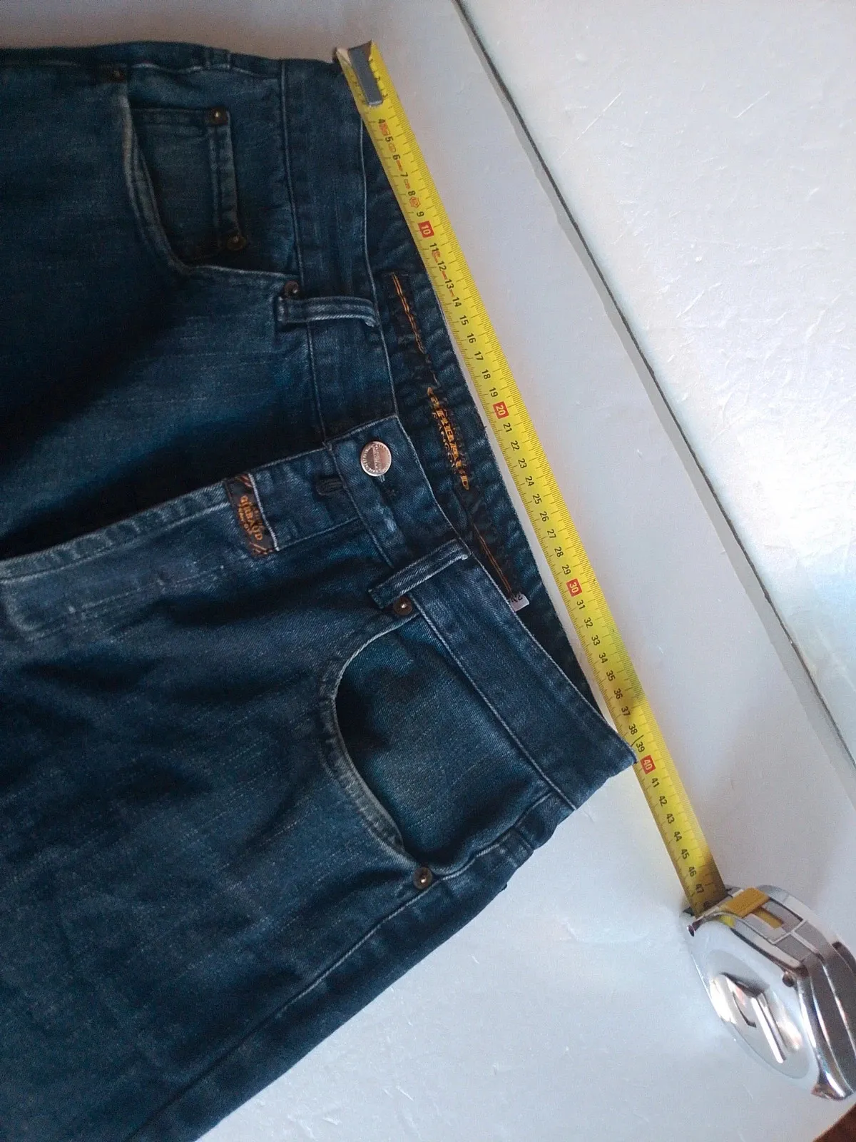 Marithé + François Girbaud jeans, vintage designer piece. Size FR 42 (W32). 9