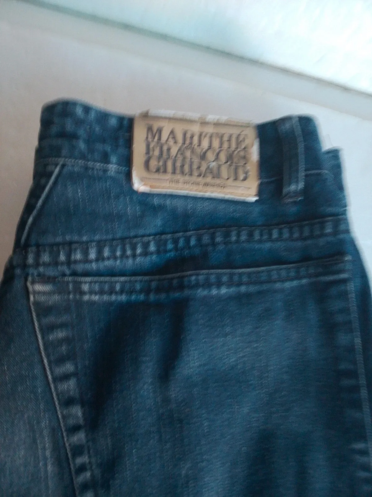 Marithé + François Girbaud jeans, vintage designer piece. Size FR 42 (W32).