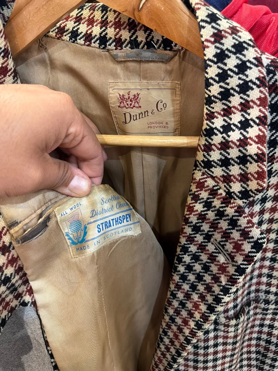 Wool blazer année 60