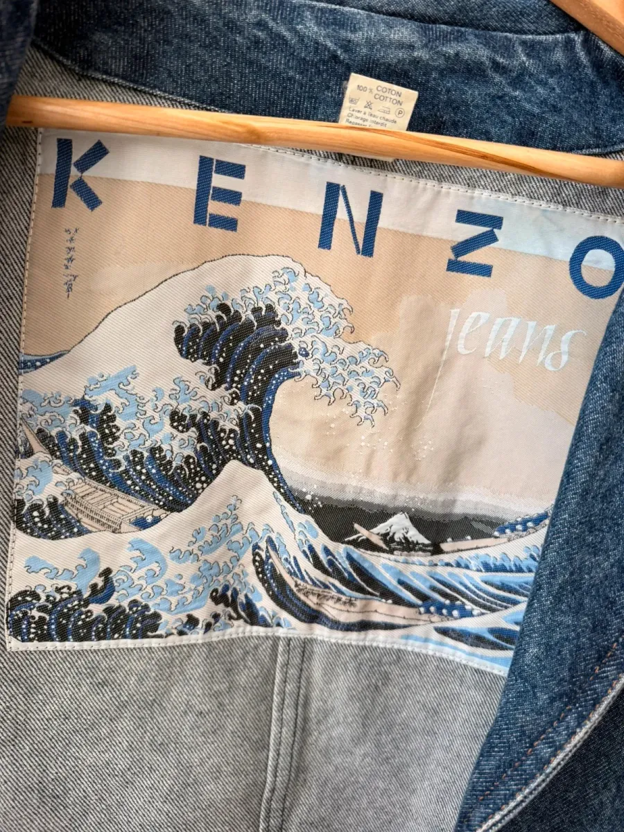 Veste en jean de la marque Kenzo. En parfait état, taille M 4