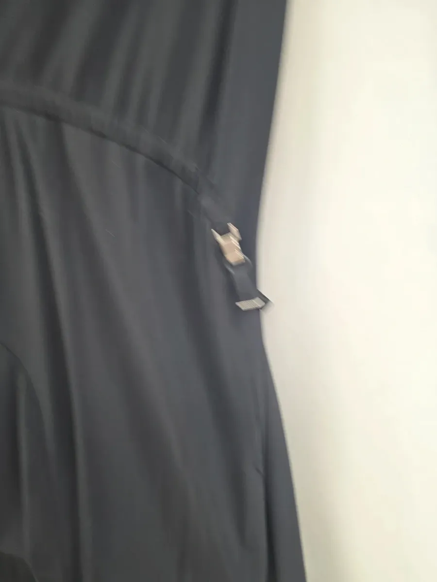 Robe Marithé + François Girbaud en noir, pièce vintage des années 2000. Très bon état. Taille M (38). 2
