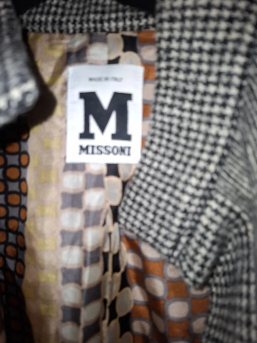 Missoni Veste Pied de Poule Inspiration Japonaise Haori 3