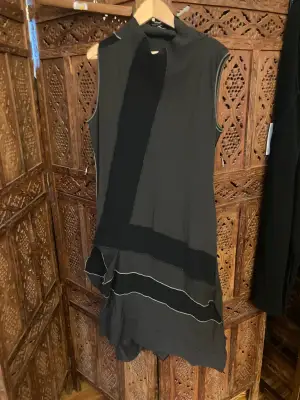 Robe courte originale Col cheminée