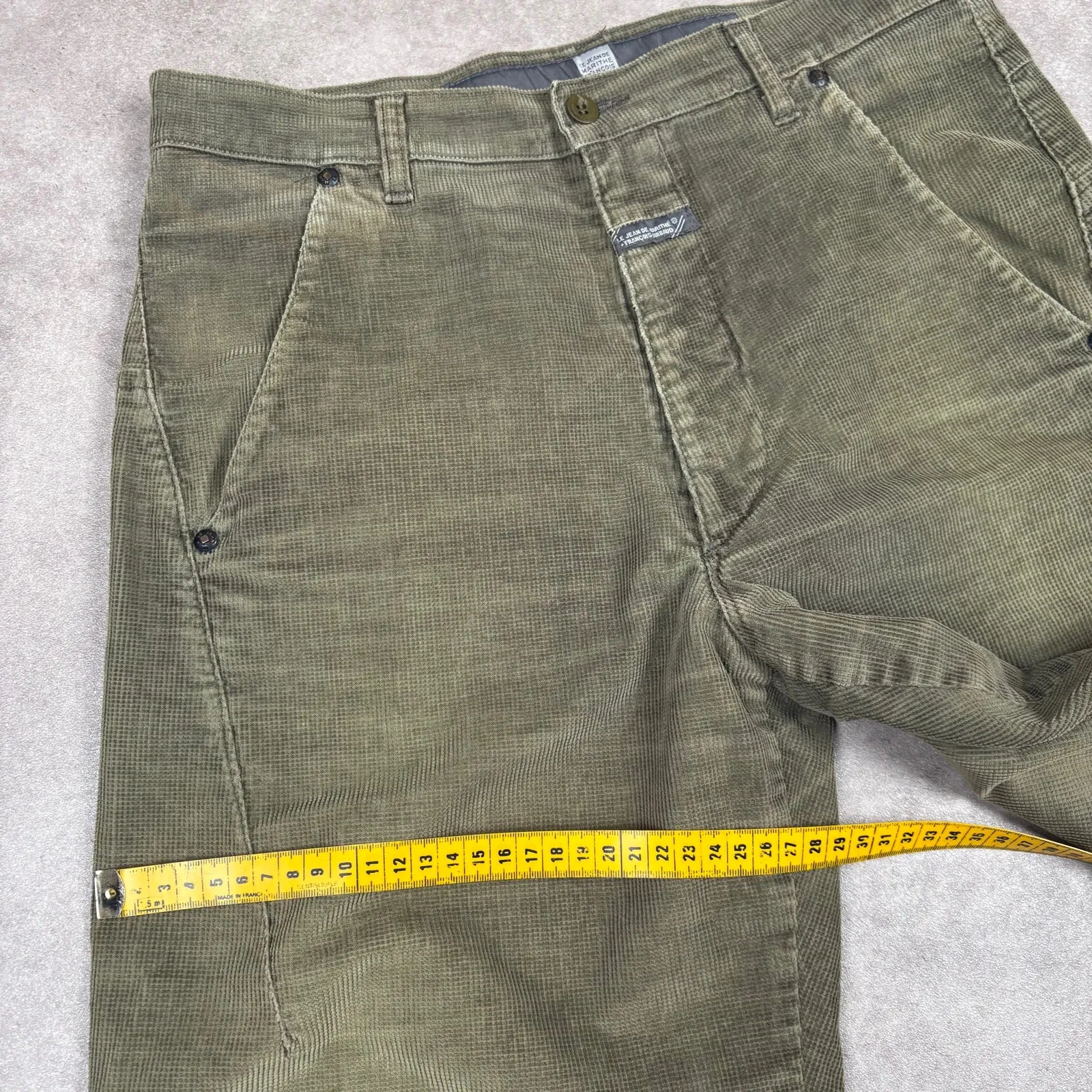 Marithé + François Girbaud trousers, vintage designer piece. Very good condition. Size FR 50 (W40). 17