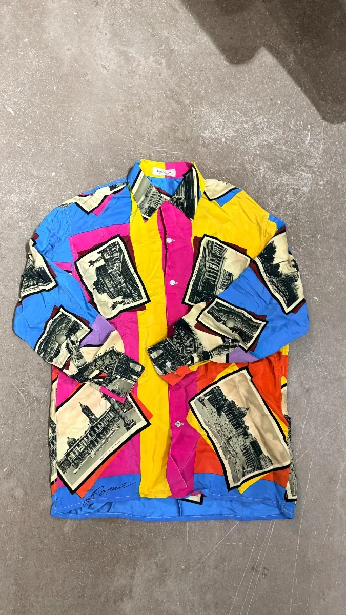 Silk shirt by Equipment, made in France
