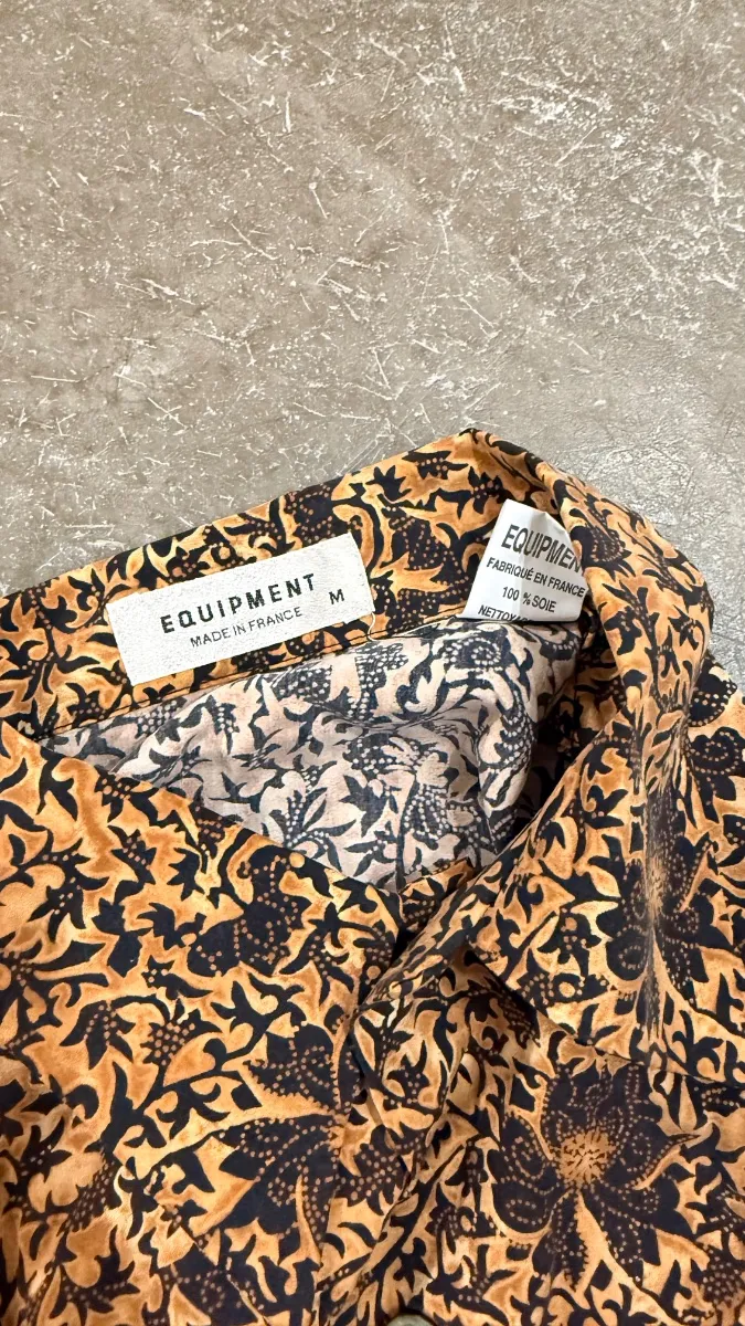Equipment printed shirt, size M, made in France 3
