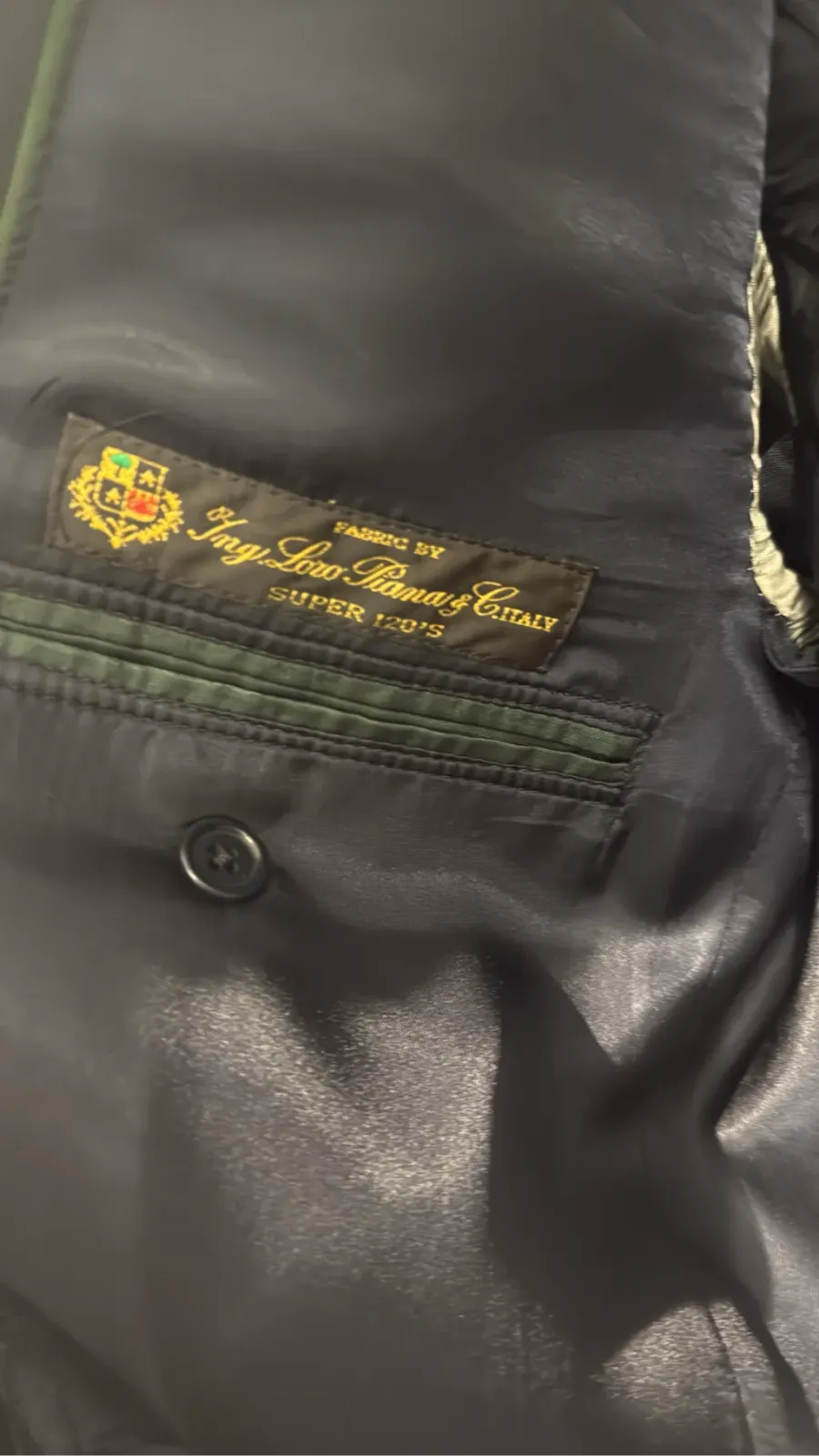 Brooks Brothers blazer with fabric by Loro Piana. 4