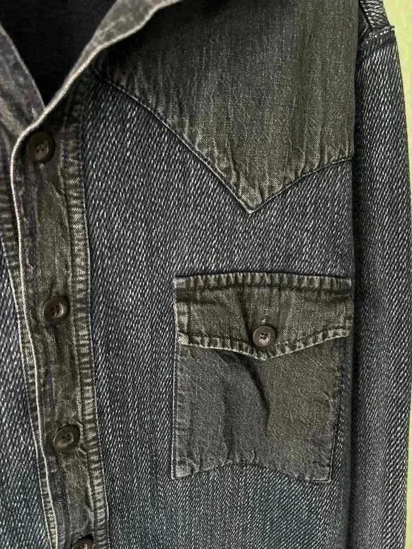 Excellent condition - Size L. Vintage. Length: 70cm Armpit to armpit width: 57cm #marithefrancoisgirbaud #vintage #denim 4