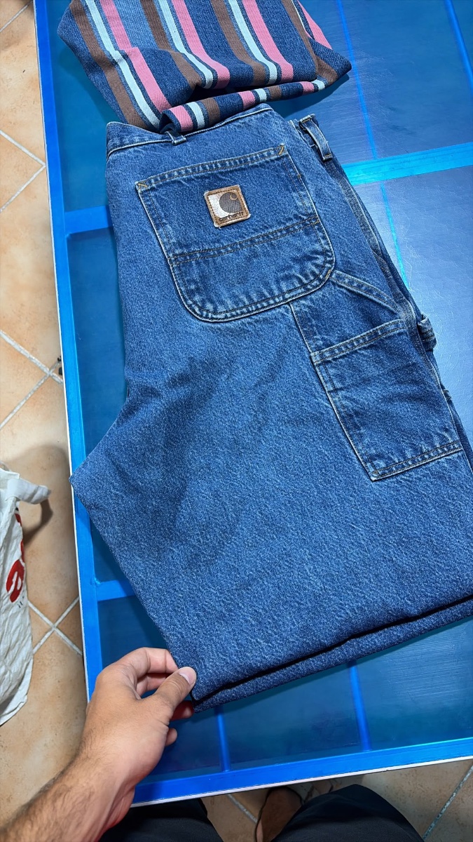 Pantalon Denim Carpenter Carhartt US Fabric Made in Mexico 3