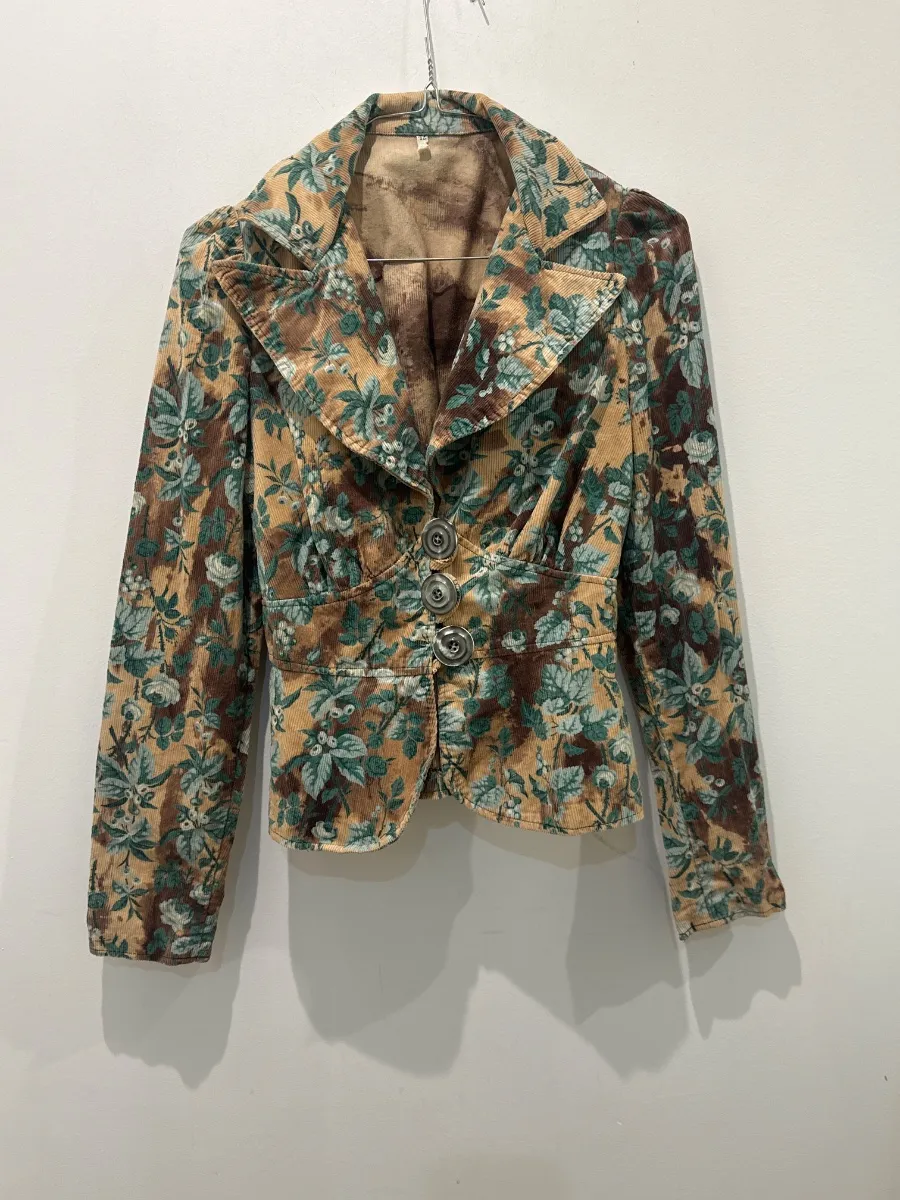 Veste Fleurie Femme 