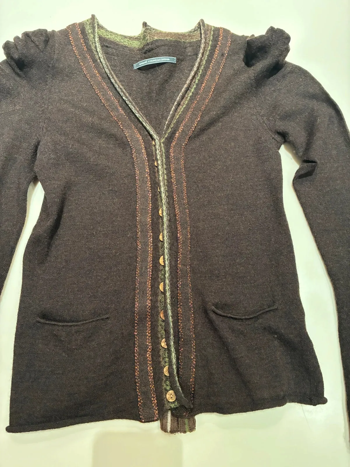 Girbaud women's vest, brown 8