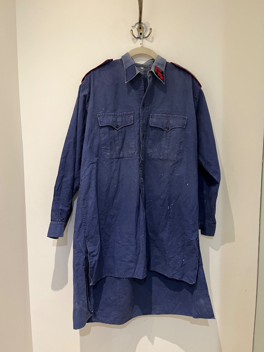 Chemise de pompier 50's made in France 