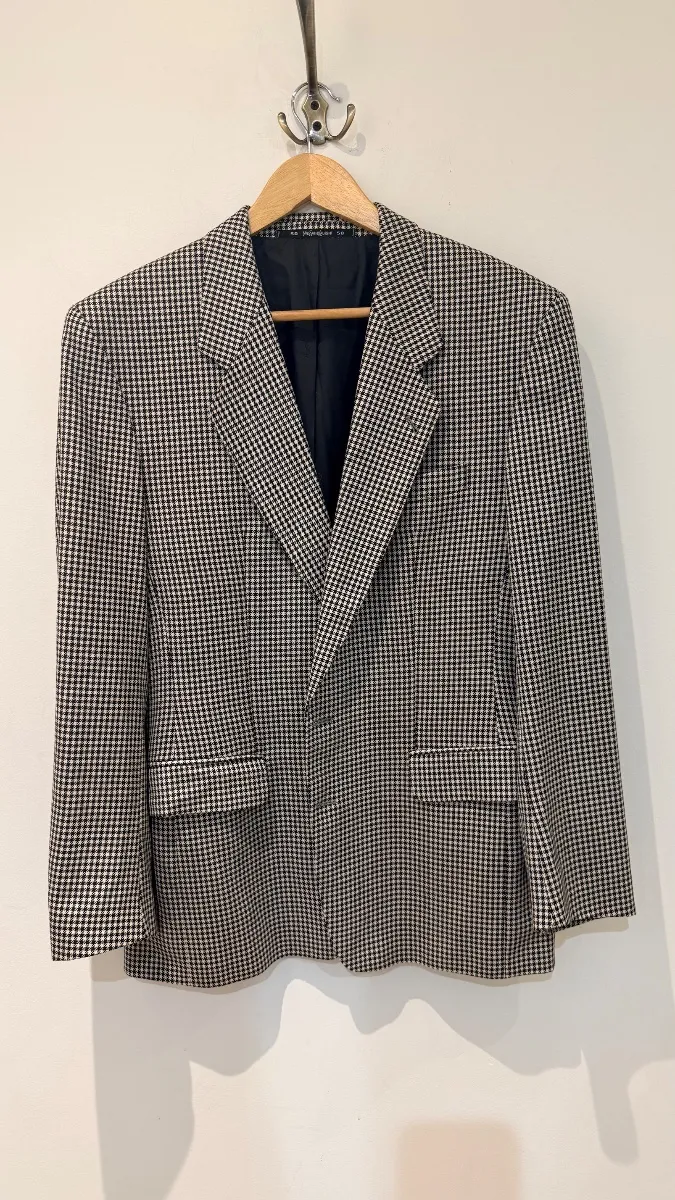Yves Saint Laurent houndstooth jacket