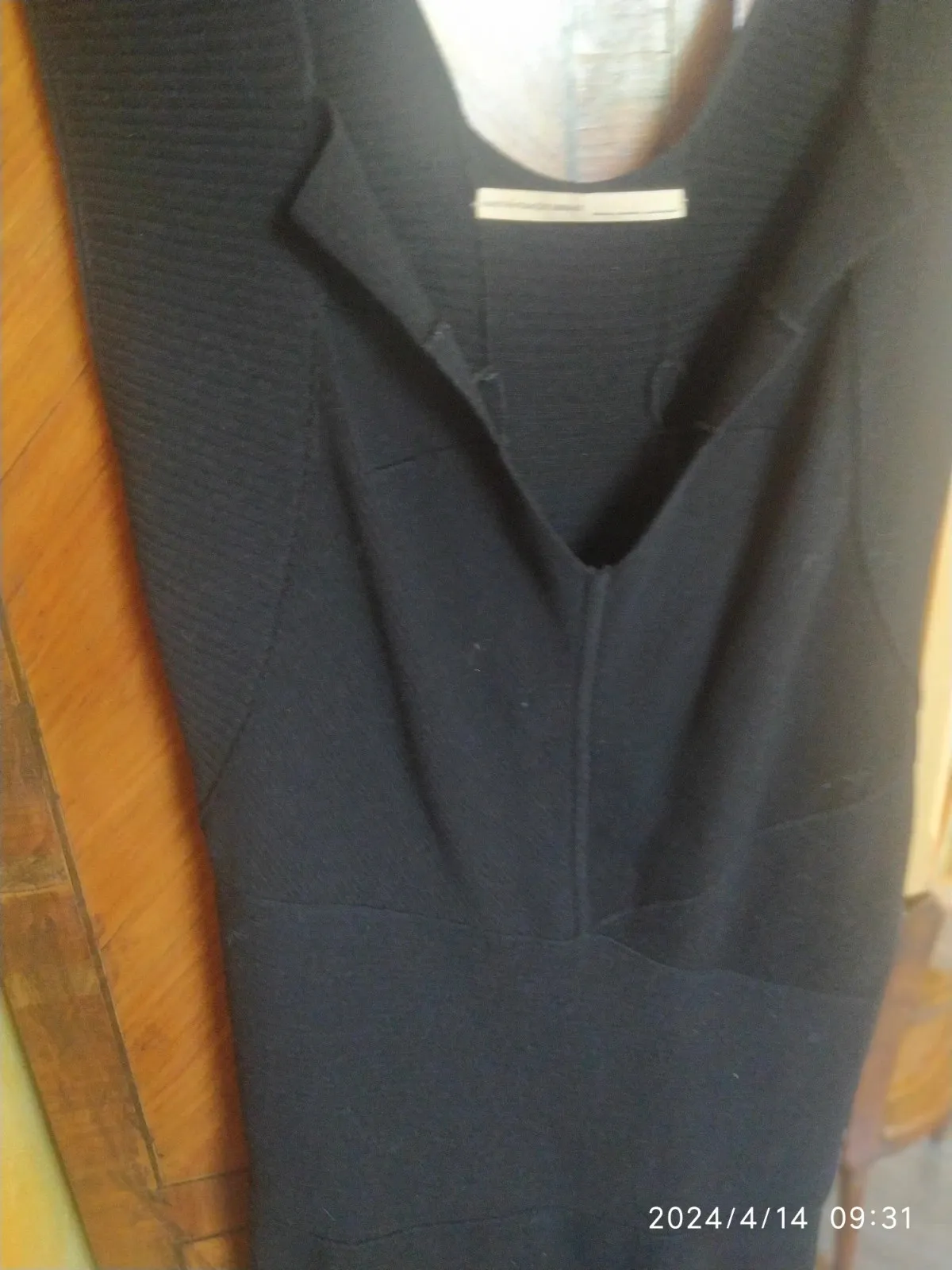 Marithé + François Girbaud dress in black, carefully crafted vintage designer piece. Very good condition. Size M (38). 4