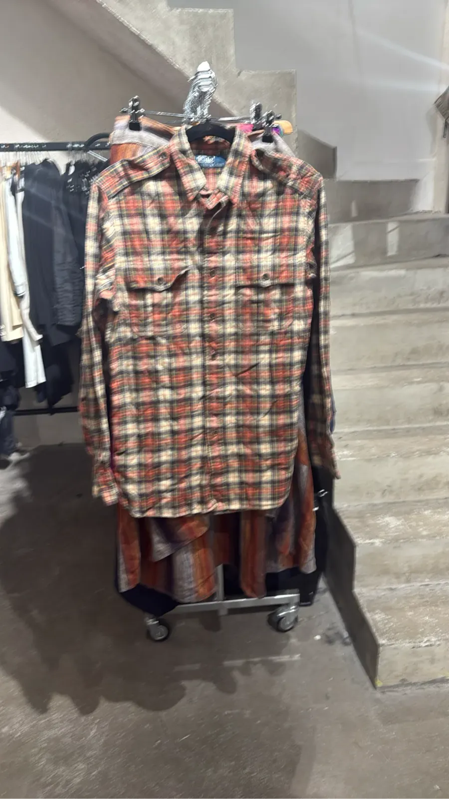 Polo by Ralph Lauren checked cotton shirt, made in the Philippines.