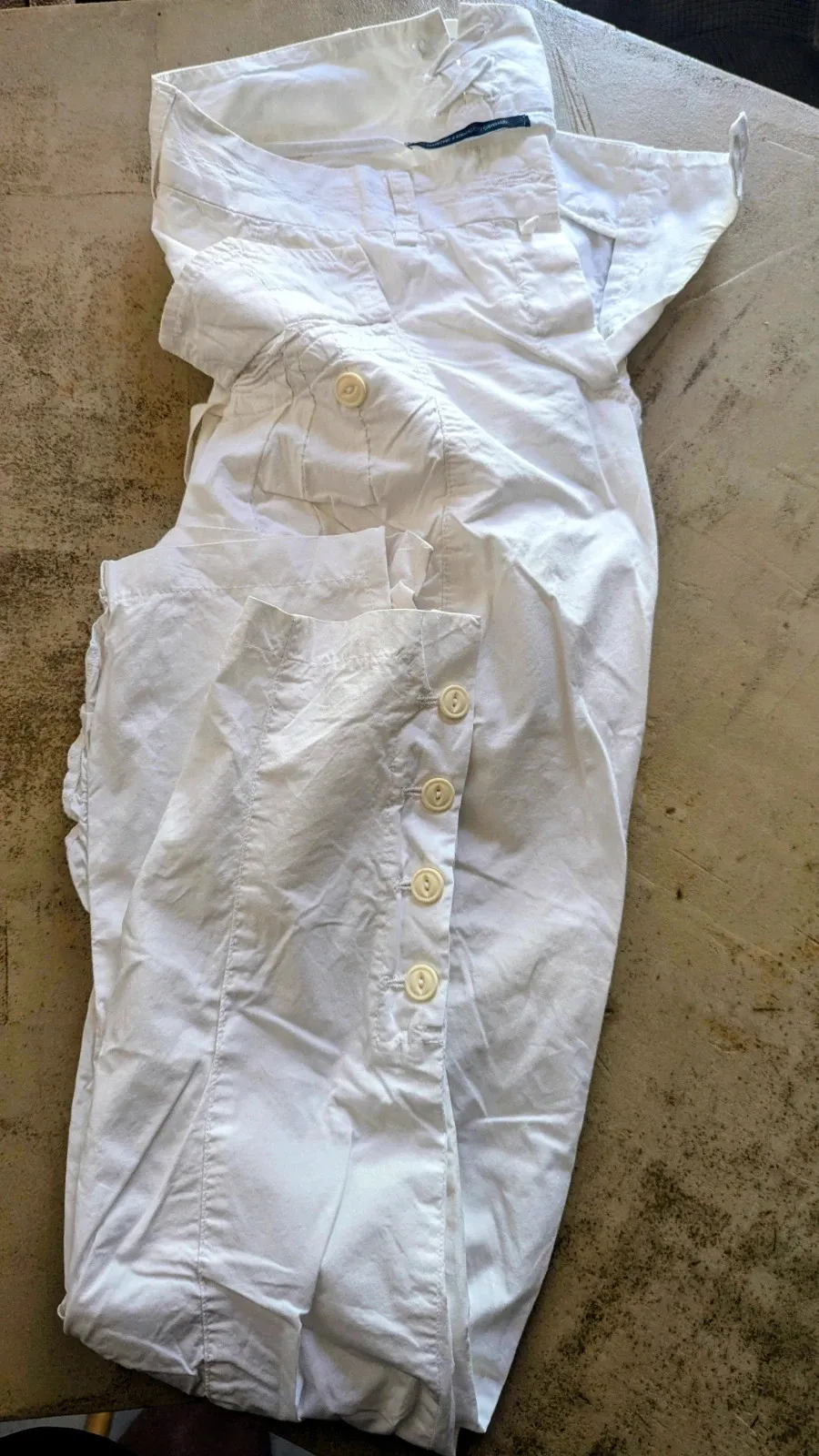 White Marithé et François Girbaud trousers
Very original
Very good condition