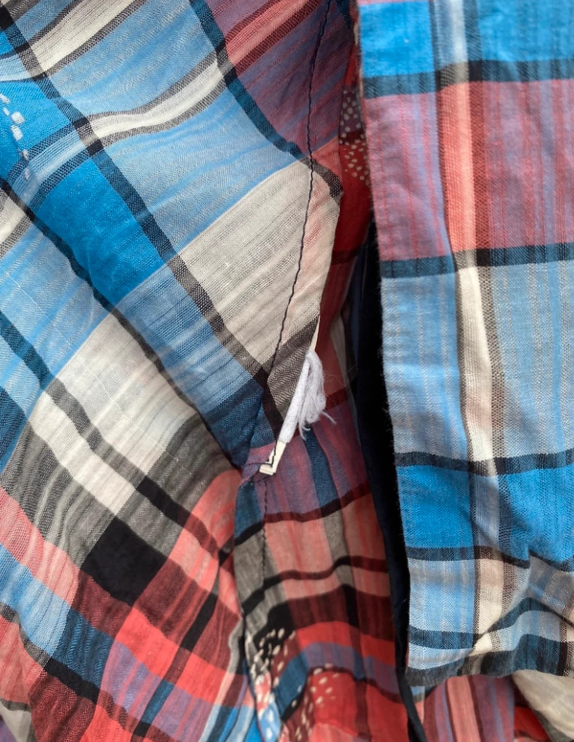 Robe Veste Longue Chemise Taille 40 Épaules 40cm, aisselles 50cm, longueur milieu dos 93cm, longueur manche 54cm 8