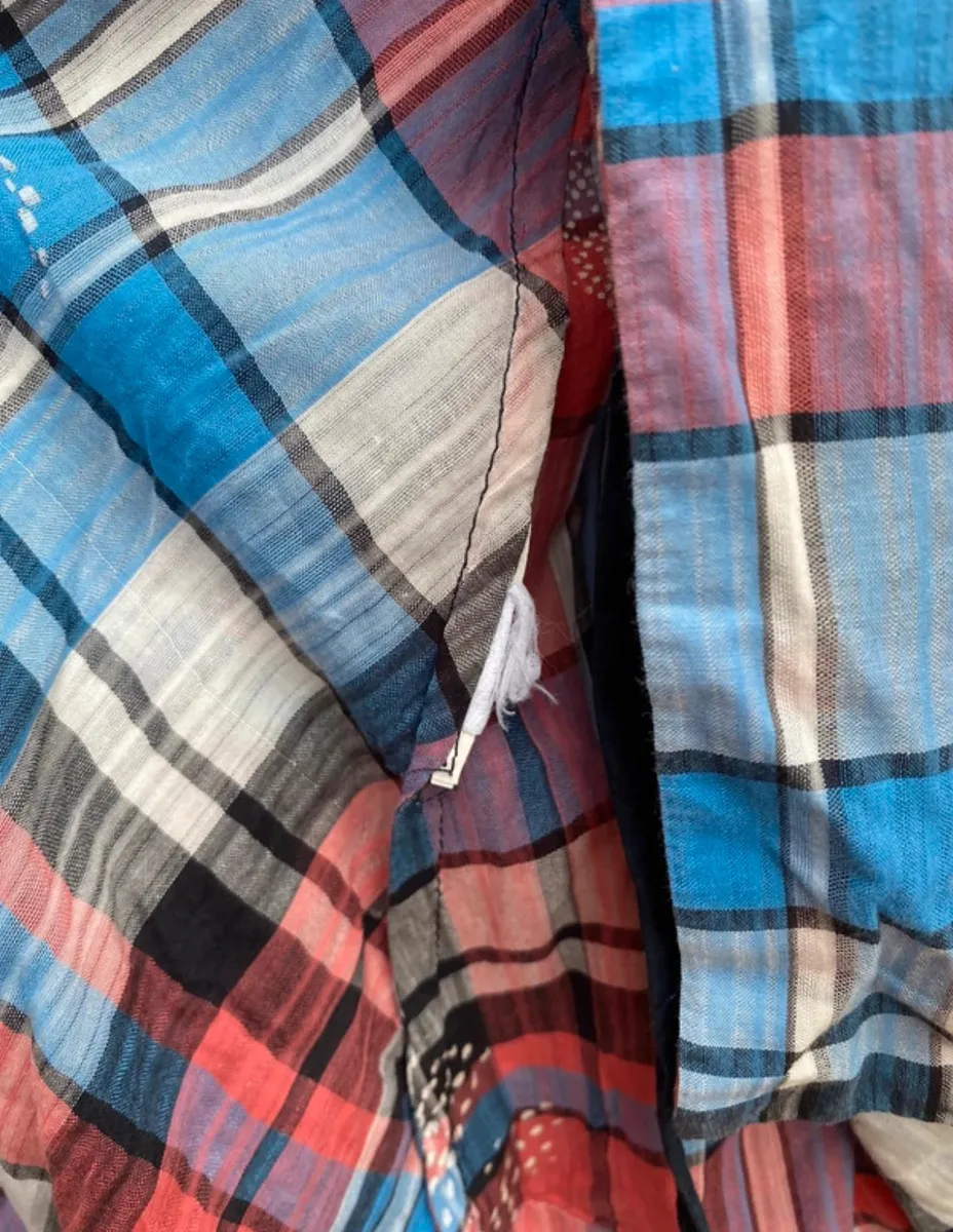 Robe Veste Longue Chemise Taille 40 Épaules 40cm, aisselles 50cm, longueur milieu dos 93cm, longueur manche 54cm 8