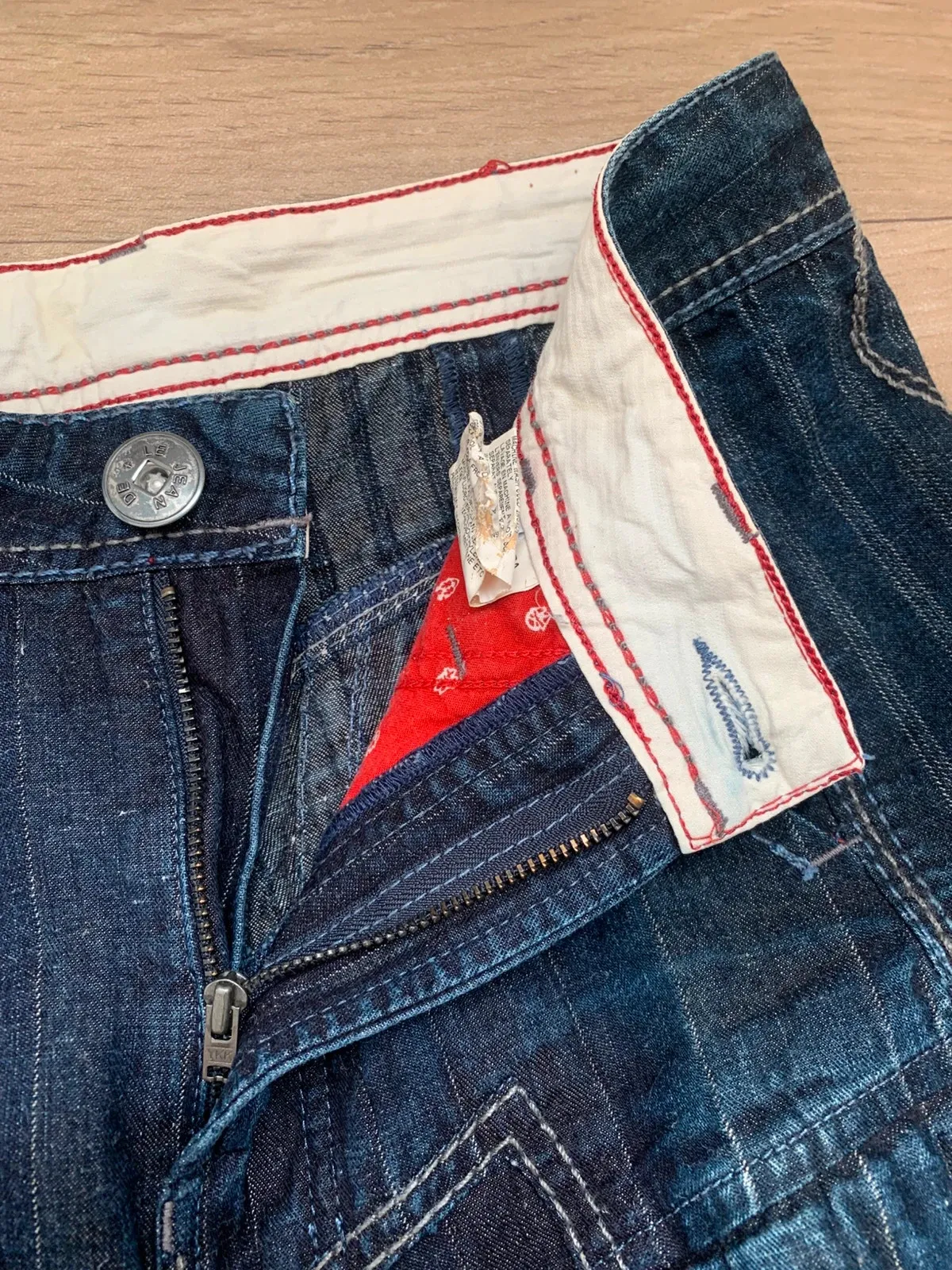 Loose Marithé + François Girbaud jeans in navy, boyfriend cut, vintage designer piece. Good condition. Size M (38). 8