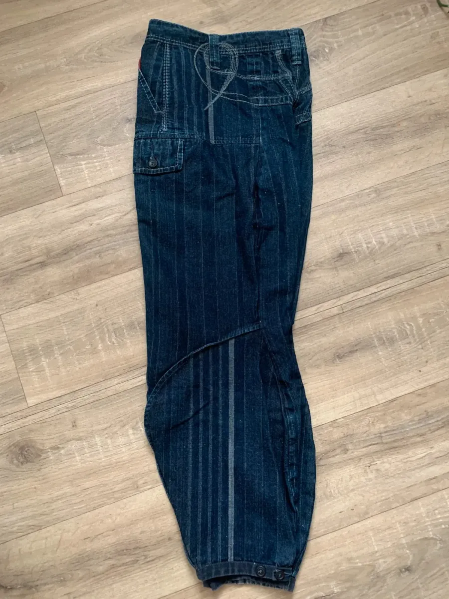 Loose Marithé + François Girbaud jeans in navy, boyfriend cut, vintage designer piece. Good condition. Size M (38). 11