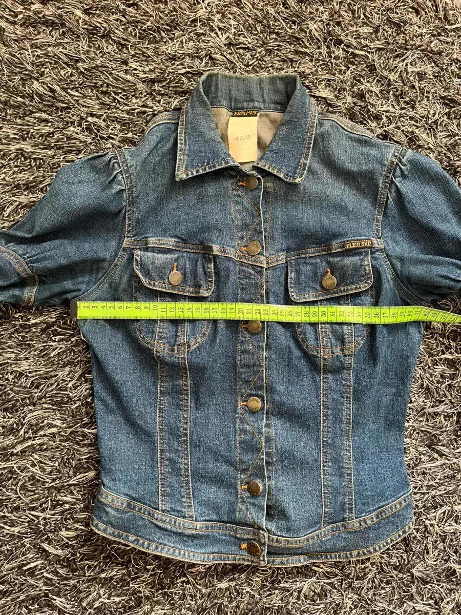 Plein Sud denim jacket, vintage piece from the French brand. Very good condition. Size XS (34). 10