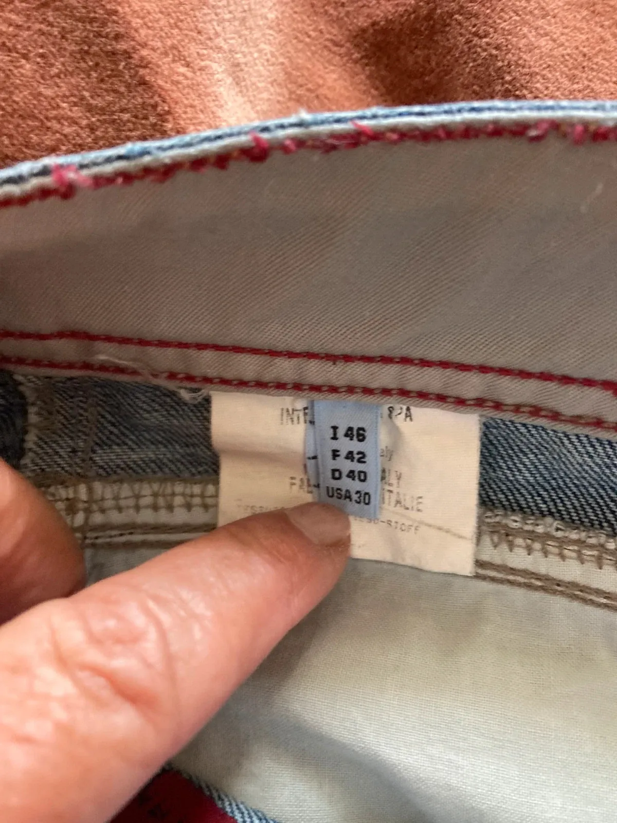 Denim trousers 6