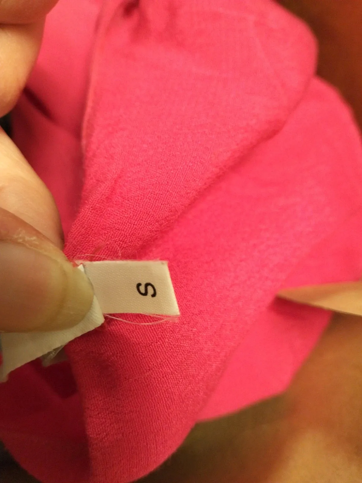 Asymmetric Imperial dress in fuchsia, perfect for the seaside 5
