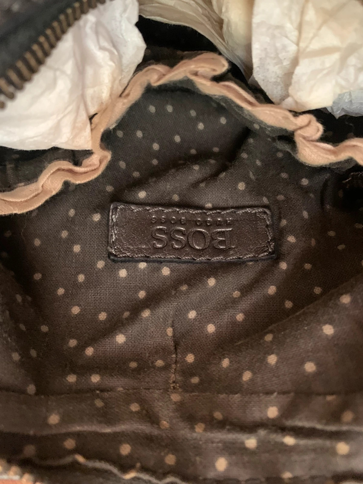 Borsa tracolla Hugo Boss in pelle 2