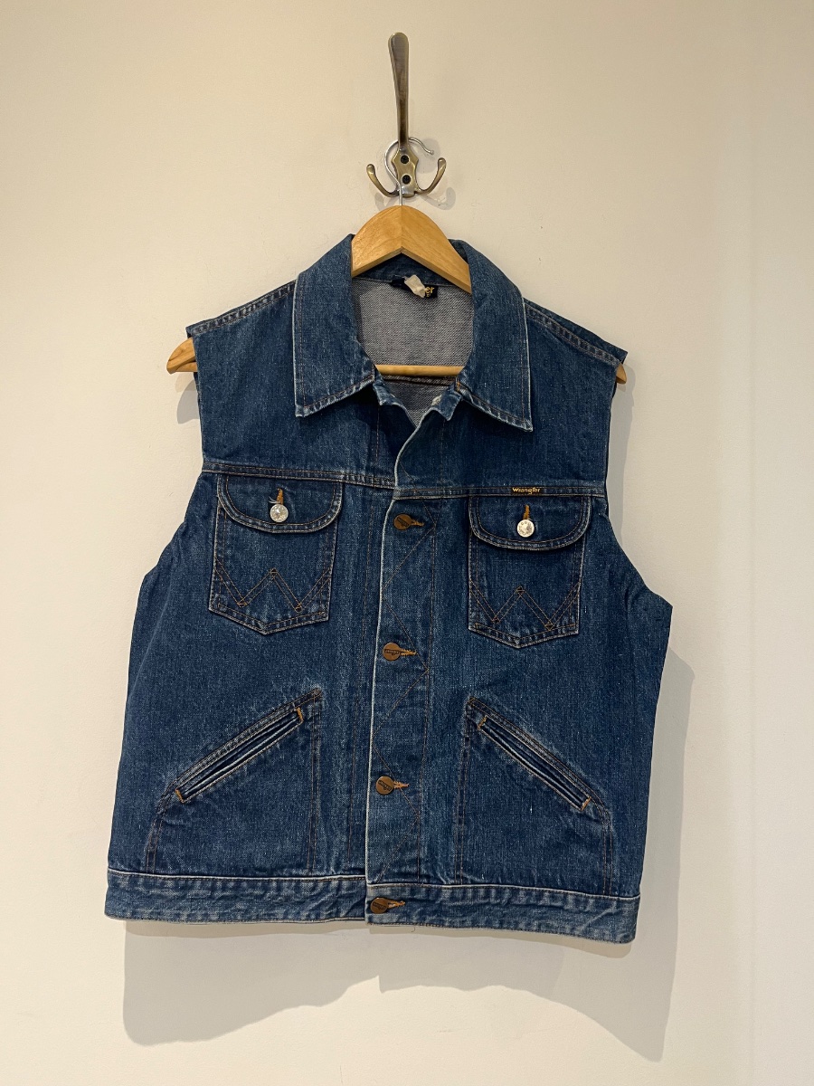 Veste en jean sans manche