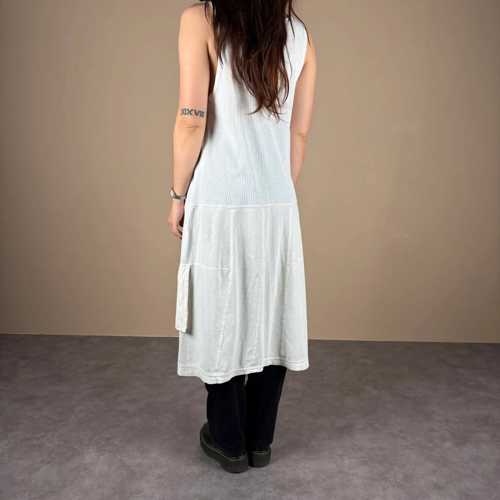 Long Marithé + François Girbaud dress, vintage 2000s designer piece. Good condition. Size L (40). 4