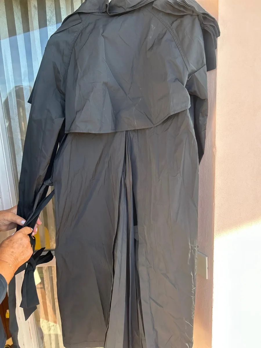 Imperméable femme noir Lanvin taille 40 8