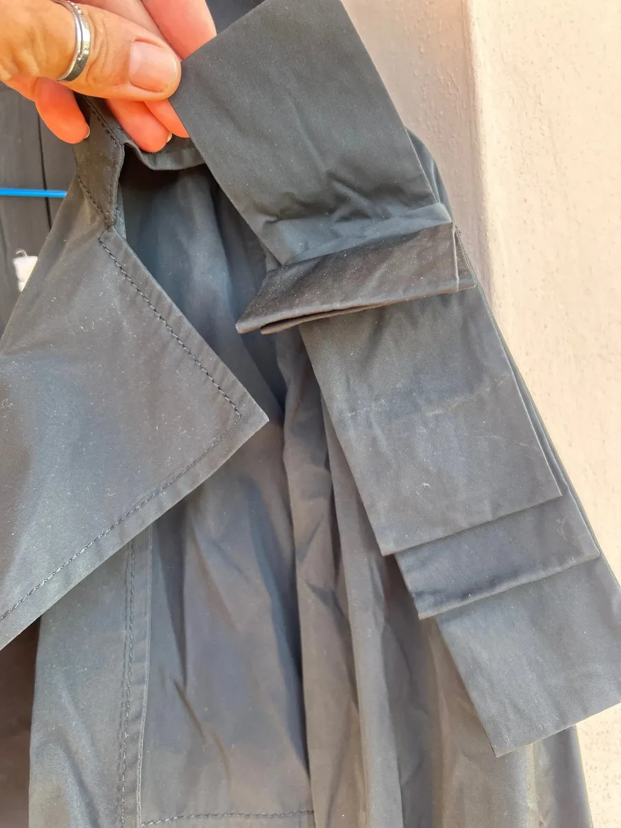 Imperméable femme noir Lanvin taille 40 3