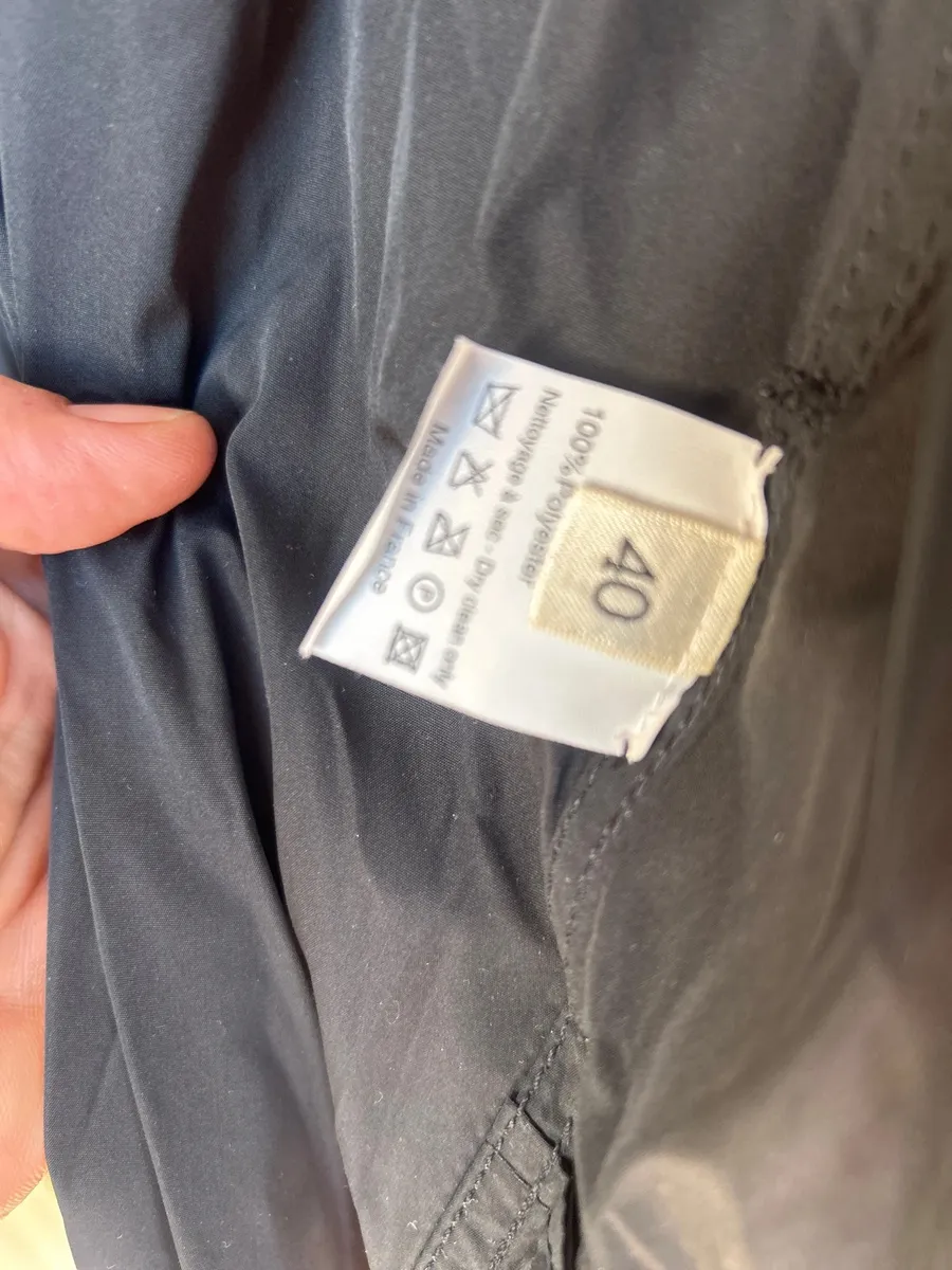 Imperméable femme noir Lanvin taille 40 5