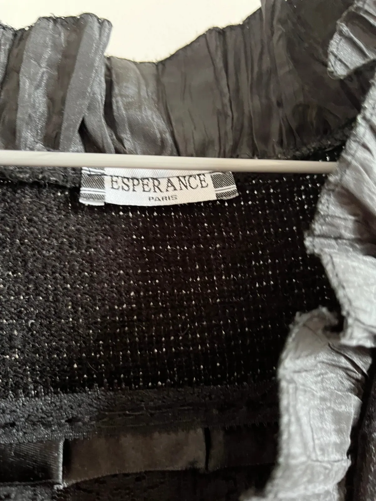 Très beauTop bi-matière Gothique 3