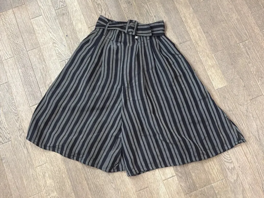 Jupe-short Rayé Oversize