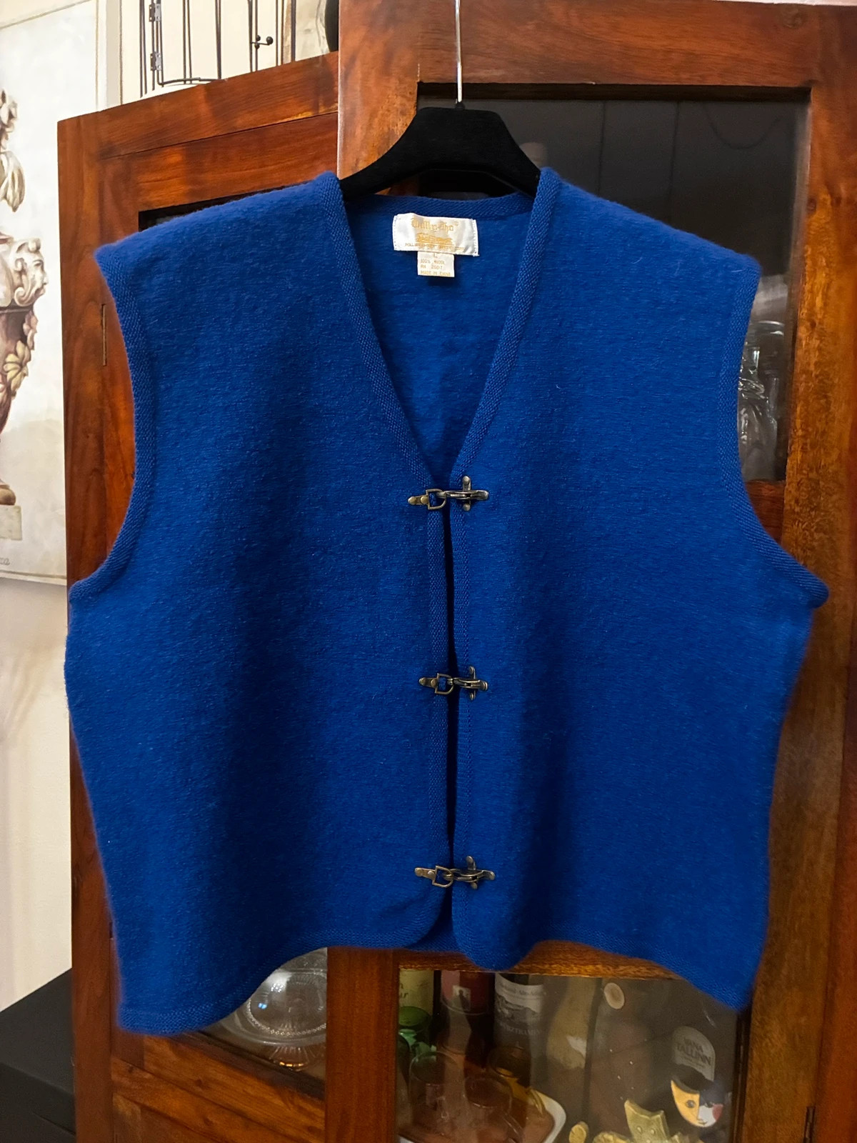 Gilet 100% laine - Fireman Clasp - Boucle pompier