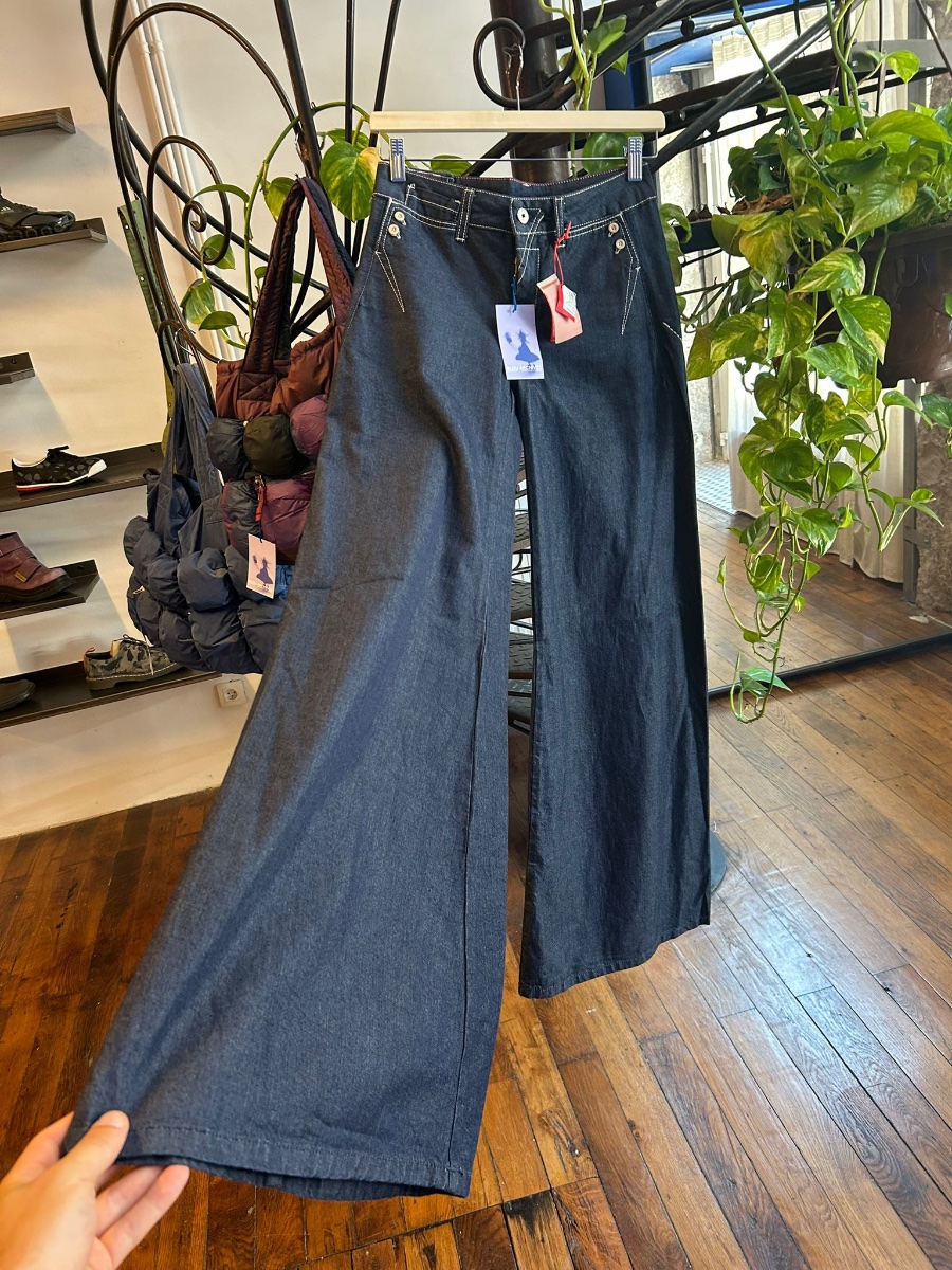 Pantalon Taille Basse Girbaud Patte d'elephant