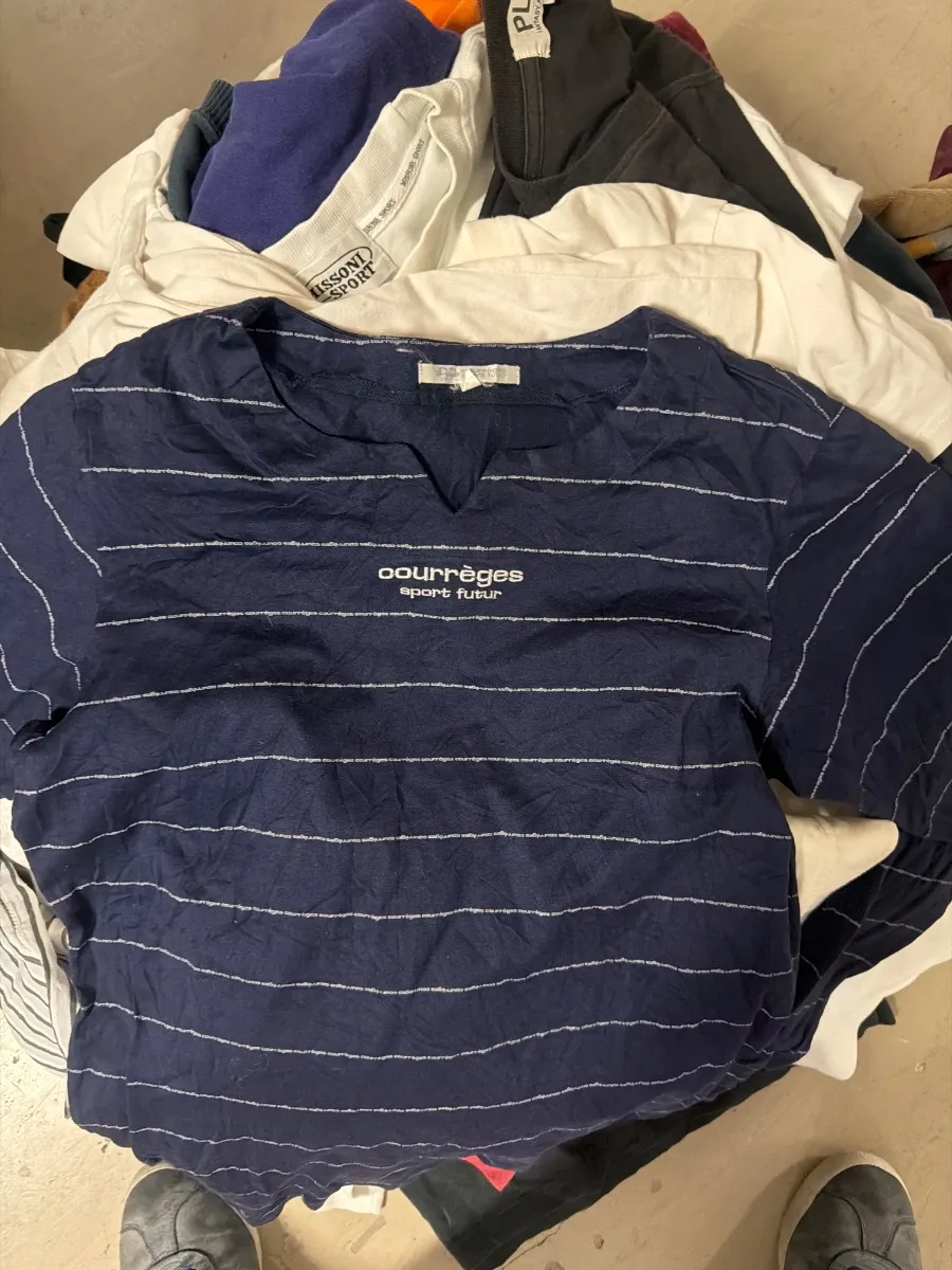 Top manches longues courréges taille M