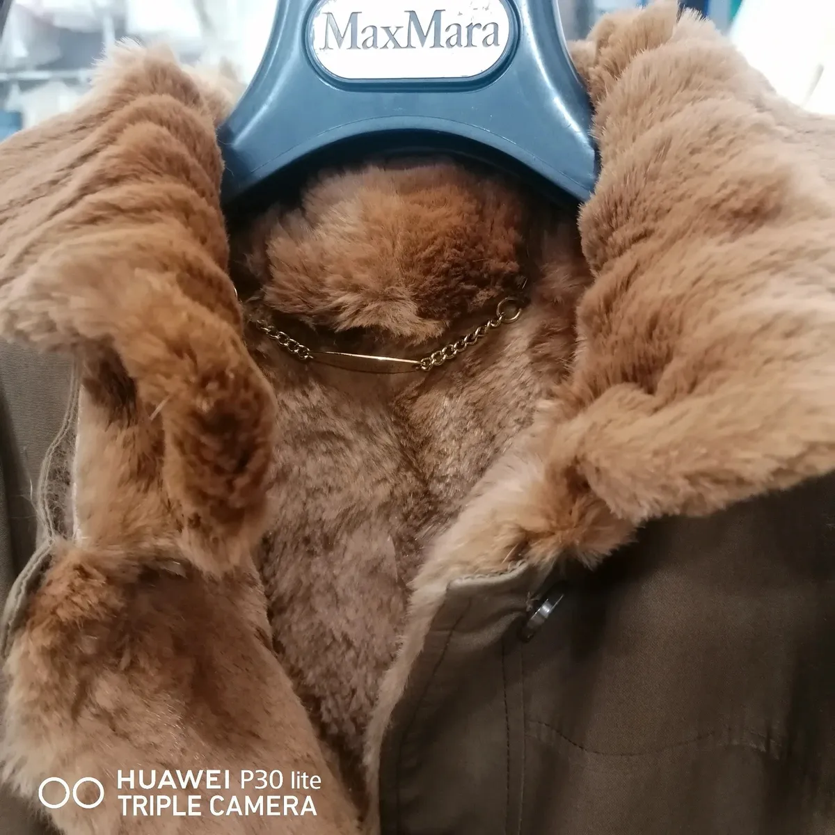 Manteau extérieur imperméable intérieur fourrure lapin 3