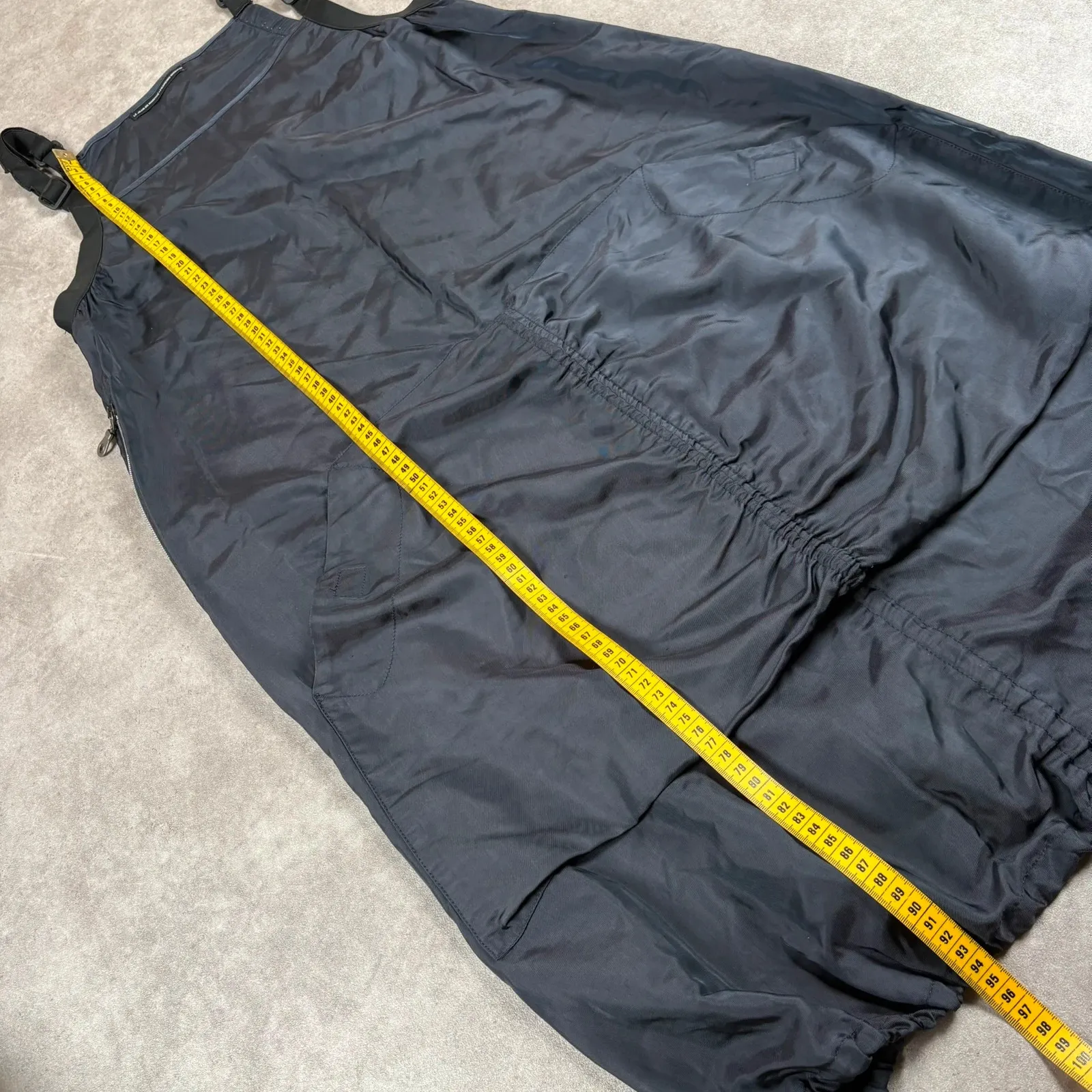 Long Marithé + François Girbaud dress, parachute model, vintage 2000s designer piece. Good condition. Size L (40). 17
