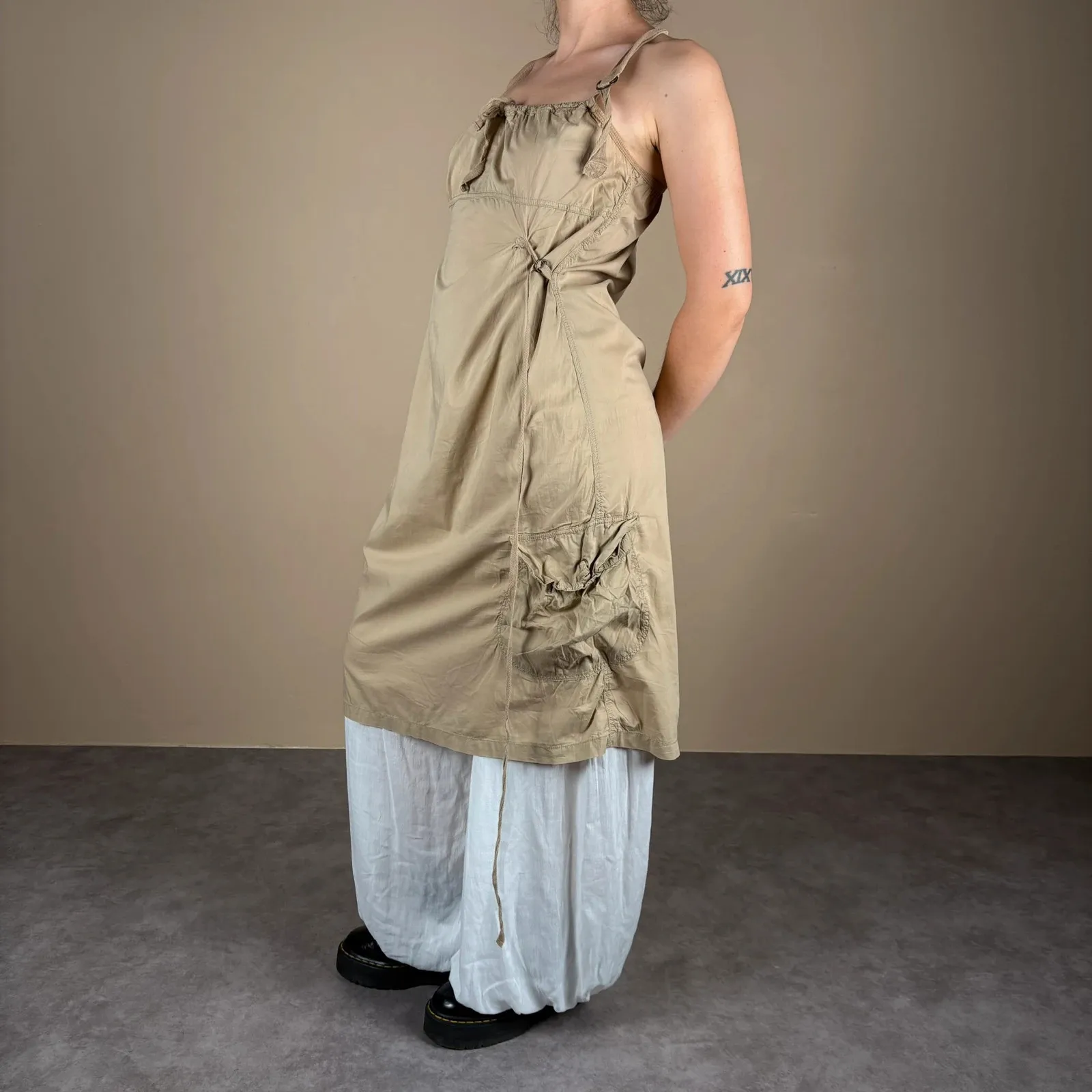 Adjustable Cop Copine dress, vintage 2000s piece from the French brand. Good condition. Size M (38). 3