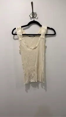 Crop-top Silk Cotton