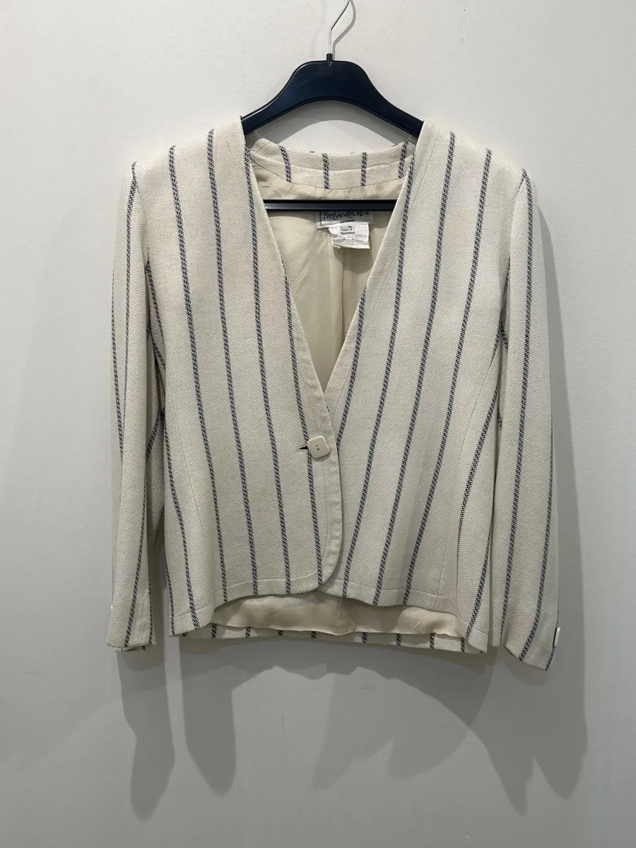 Veste Rayé Yves Saint Laurent